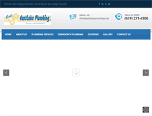 Tablet Screenshot of eastlakeplumbing.net